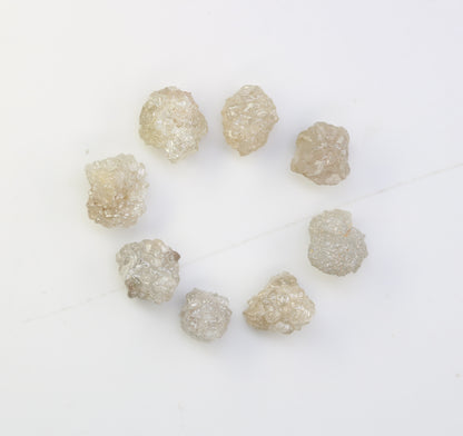4.81 CT Raw Grey Rough Irregular Cut Diamond For Engagement Ring - JayKrishna Diamond
