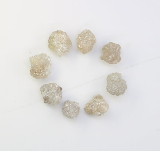 4.81 CT Raw Grey Rough Irregular Cut Diamond For Engagement Ring - JayKrishna Diamond