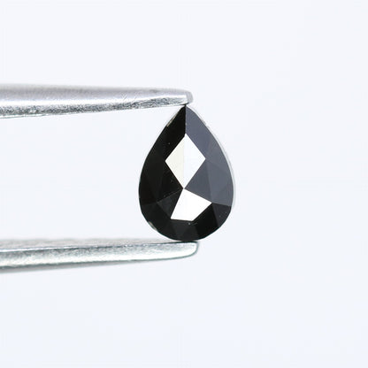 0.29 CT Pear Cut Black Natural Diamond – Ideal for Engagement Rings | Stunning Black Pear Shape Diamond Jewelry - JayKrishna Diamond