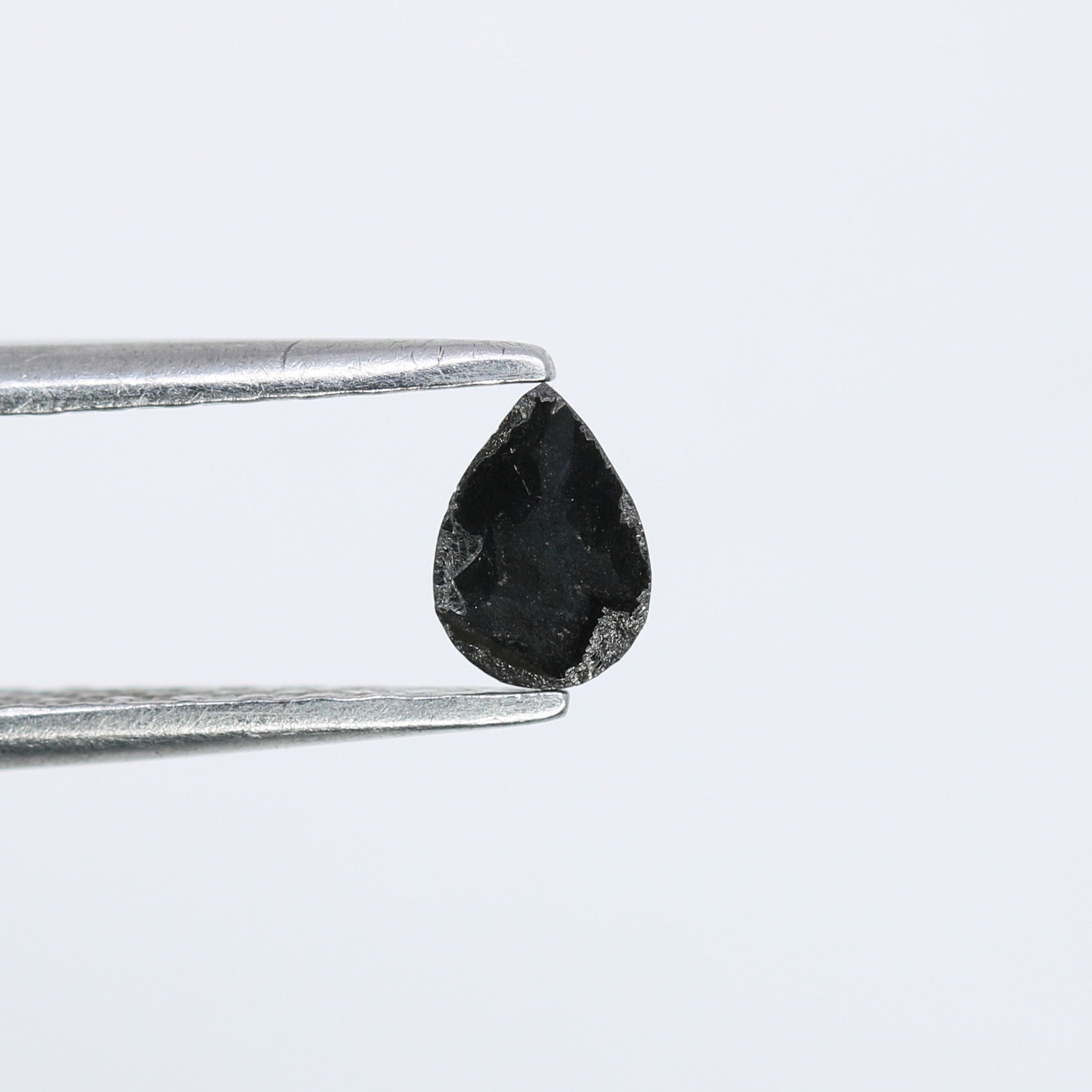 0.29 CT Pear Cut Black Natural Diamond – Ideal for Engagement Rings | Stunning Black Pear Shape Diamond Jewelry - JayKrishna Diamond