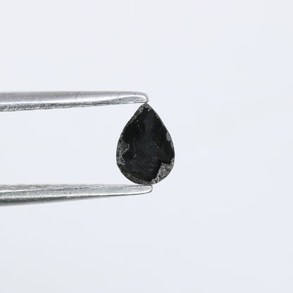 0.29 CT Pear Cut Black Natural Diamond – Ideal for Engagement Rings | Stunning Black Pear Shape Diamond Jewelry - JayKrishna Diamond
