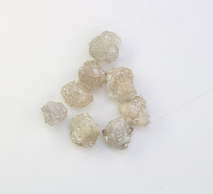 4.81 CT Raw Grey Rough Irregular Cut Diamond For Engagement Ring - JayKrishna Diamond