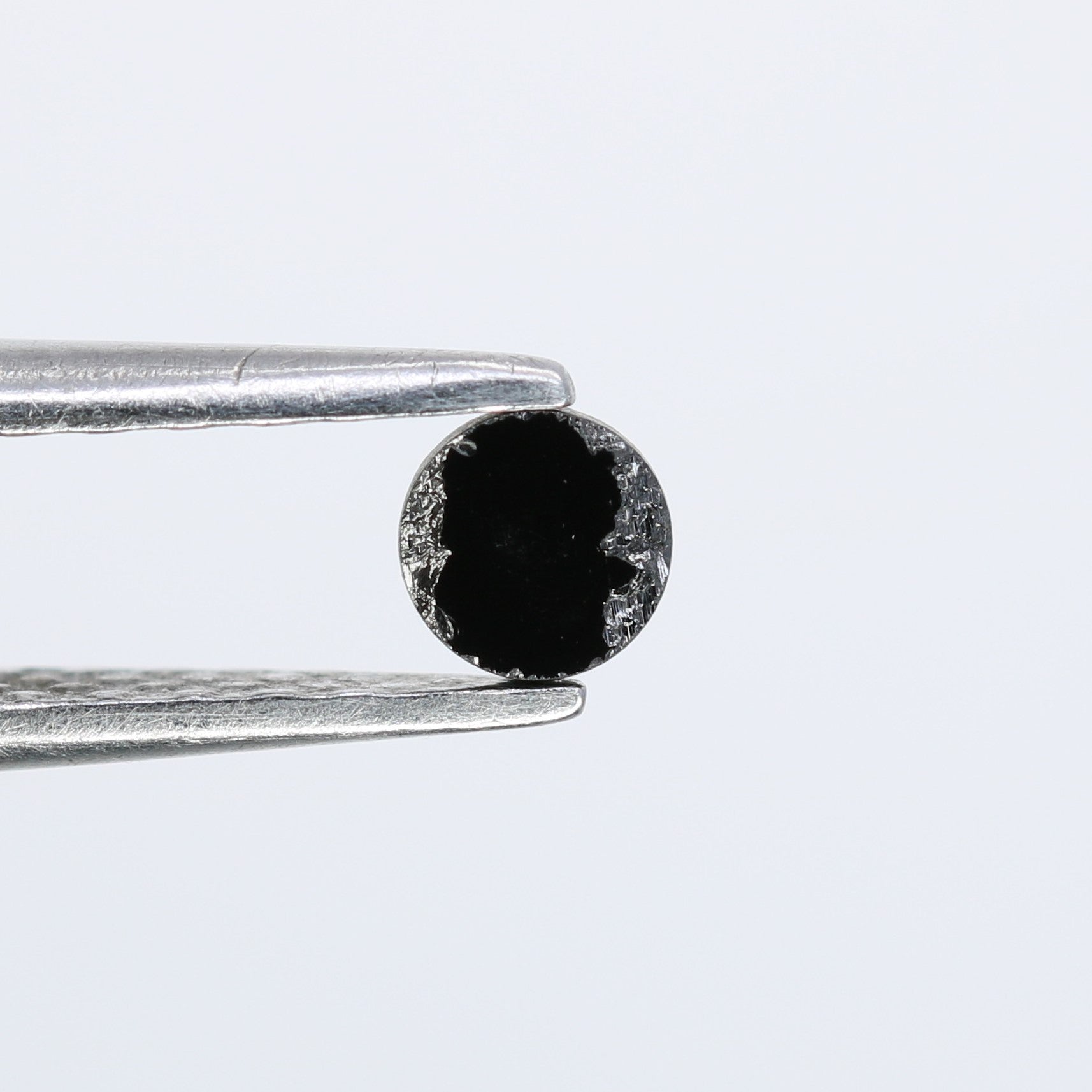 0.21 CT Round Rose Cut Natural Black Diamond – Perfect for Engagement Rings - JayKrishna Diamond