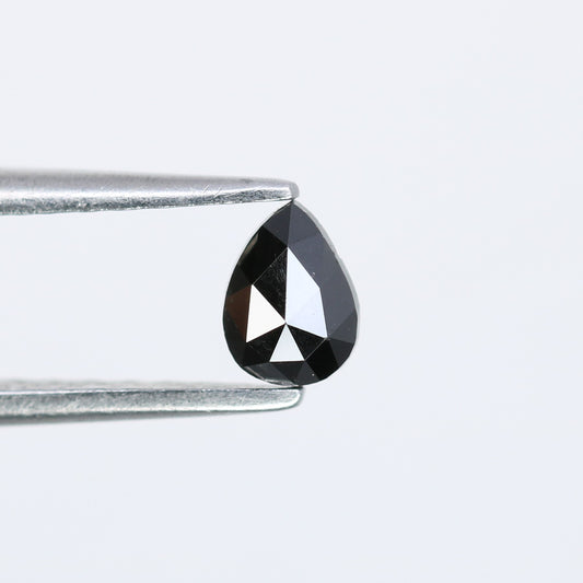 0.27 CT Black Pear Cut Natural Diamond – Ideal for Engagement Rings | Elegant Black Pear Shape Diamond Jewelry - JayKrishna Diamond