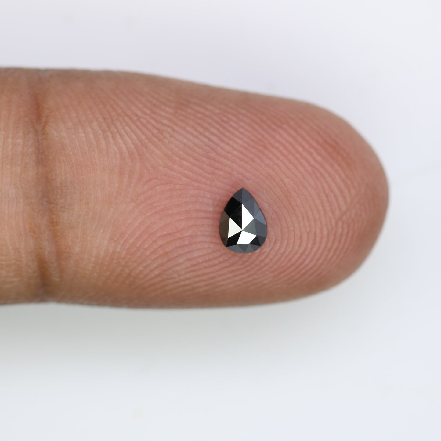 0.27 CT Black Pear Cut Natural Diamond – Ideal for Engagement Rings | Elegant Black Pear Shape Diamond Jewelry - JayKrishna Diamond