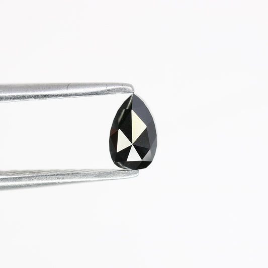 0.30 CT Loose Black Pear Shape Natural Diamond – Ideal for Engagement Rings | Stunning Black Pear Diamond Jewelry - JayKrishna Diamond