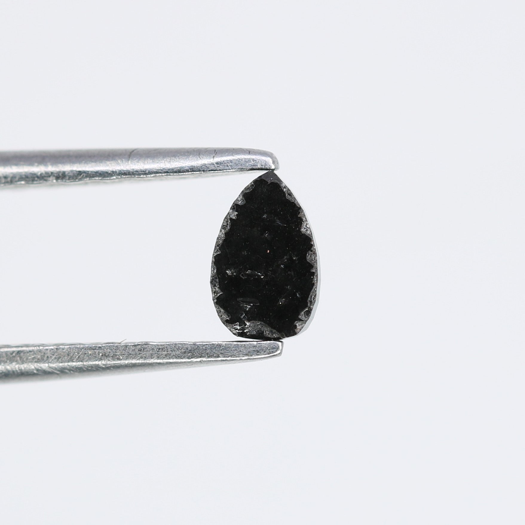 0.30 CT Loose Black Pear Shape Natural Diamond – Ideal for Engagement Rings | Stunning Black Pear Diamond Jewelry - JayKrishna Diamond