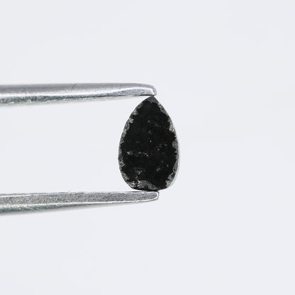 0.30 CT Loose Black Pear Shape Natural Diamond – Ideal for Engagement Rings | Stunning Black Pear Diamond Jewelry - JayKrishna Diamond