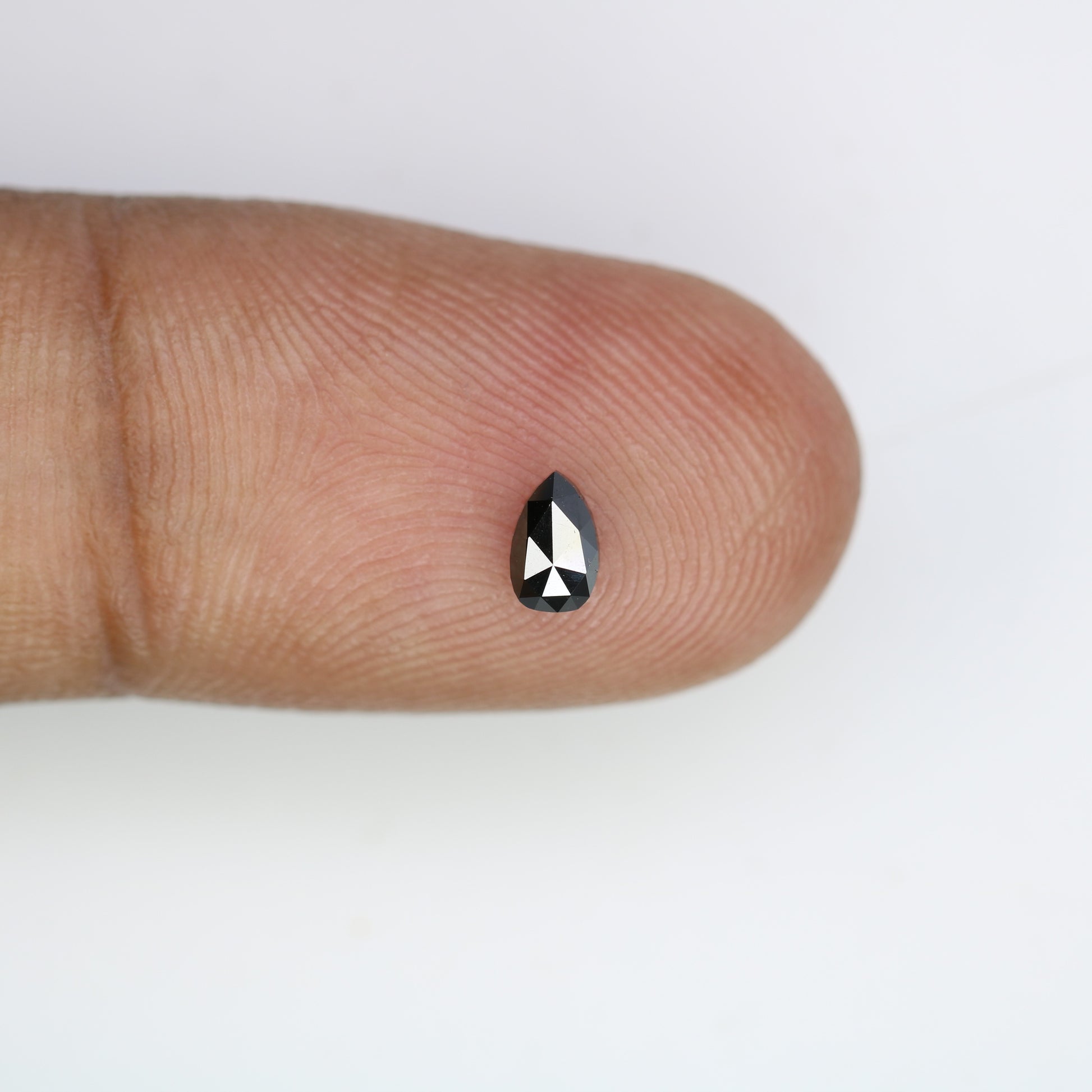 0.30 CT Loose Black Pear Shape Natural Diamond – Ideal for Engagement Rings | Stunning Black Pear Diamond Jewelry - JayKrishna Diamond