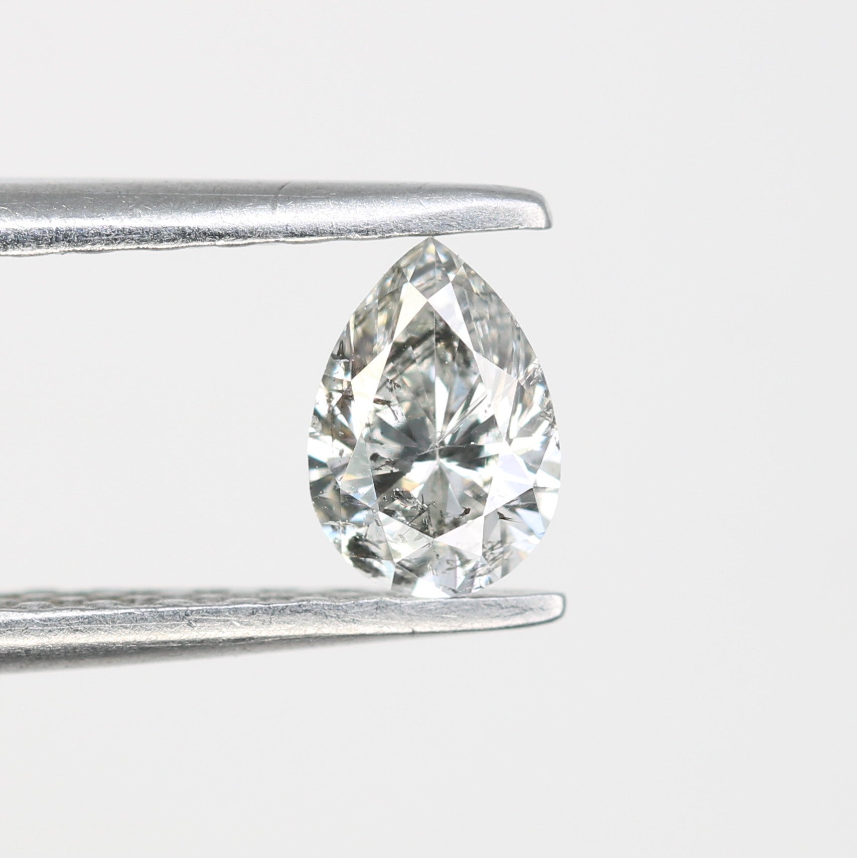 0.36 CT Pear Shape White Diamond | Natural Gemstone for Engagement Rings | Elegant & Ethical Jewelry - JayKrishna Diamond