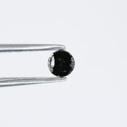 0.20 CT Round Rose Cut Black Diamond – Perfect for Engagement Rings, Necklaces, Promise Rings, Earrings & Anniversary Gifts - JayKrishna Diamond
