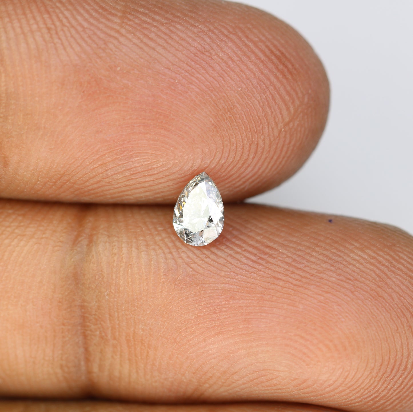 0.36 CT Pear Shape White Diamond | Natural Gemstone for Engagement Rings | Elegant & Ethical Jewelry - JayKrishna Diamond
