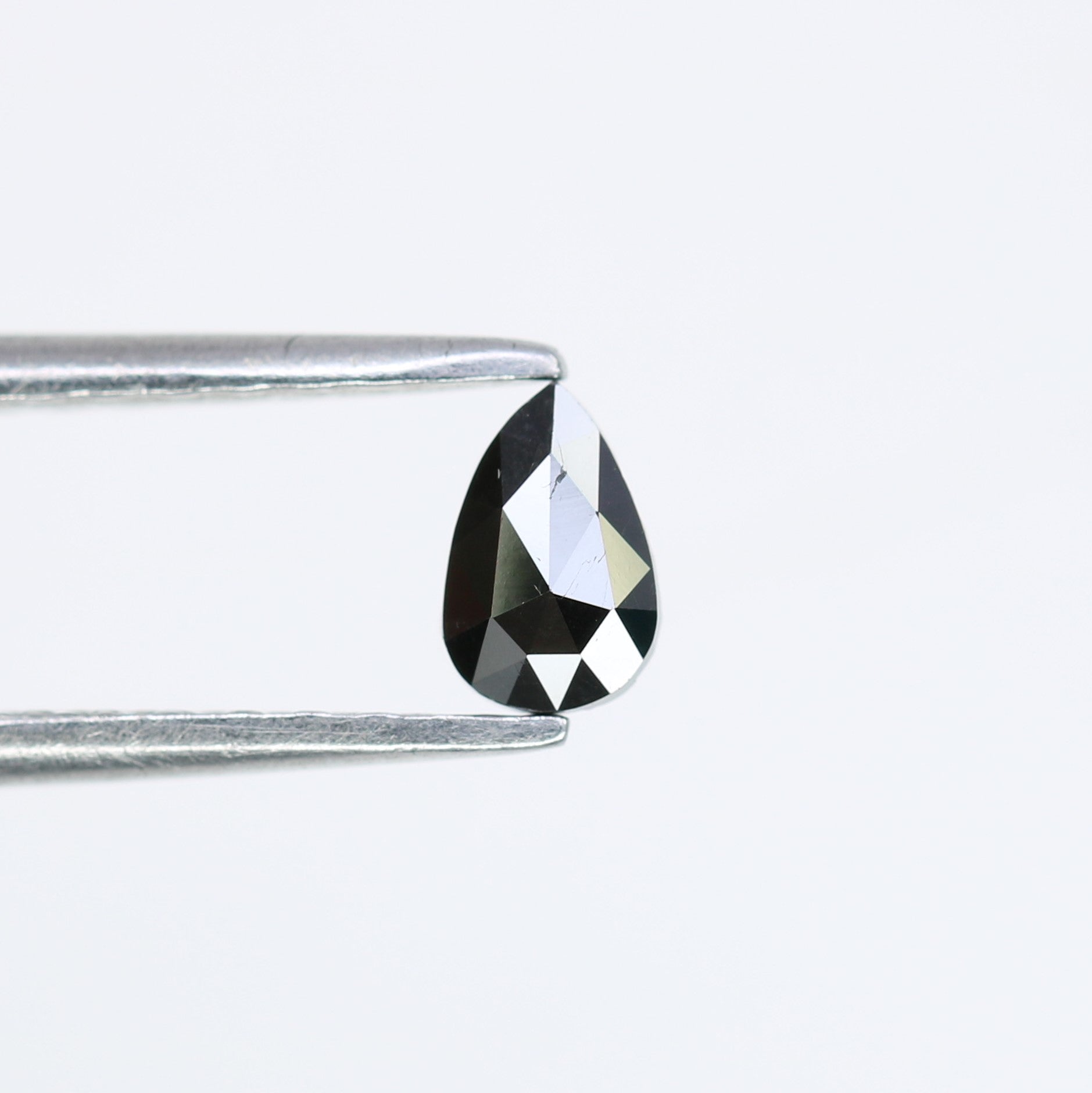 0.24 CT Natural Pear Shape Black Diamond – Ideal for Engagement Rings | Unique Black Diamond Jewelry - JayKrishna Diamond