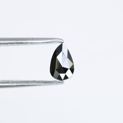 0.24 CT Natural Pear Shape Black Diamond – Ideal for Engagement Rings | Unique Black Diamond Jewelry - JayKrishna Diamond