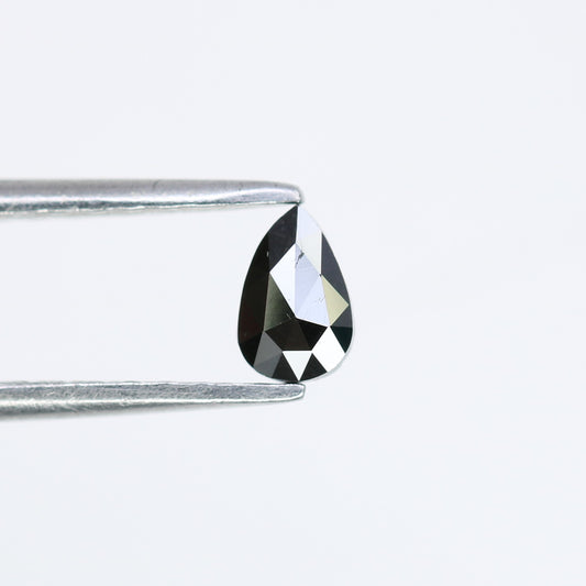0.24 CT Natural Pear Shape Black Diamond – Ideal for Engagement Rings | Unique Black Diamond Jewelry - JayKrishna Diamond