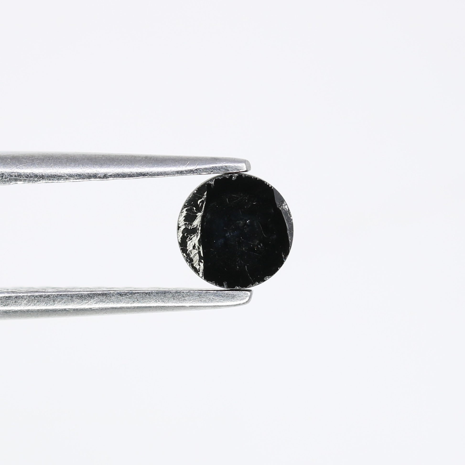 Elegant 0.34 CT Round Rose Cut Black Diamond | Perfect for Engagement Rings | Unique Gemstone - JayKrishna Diamond