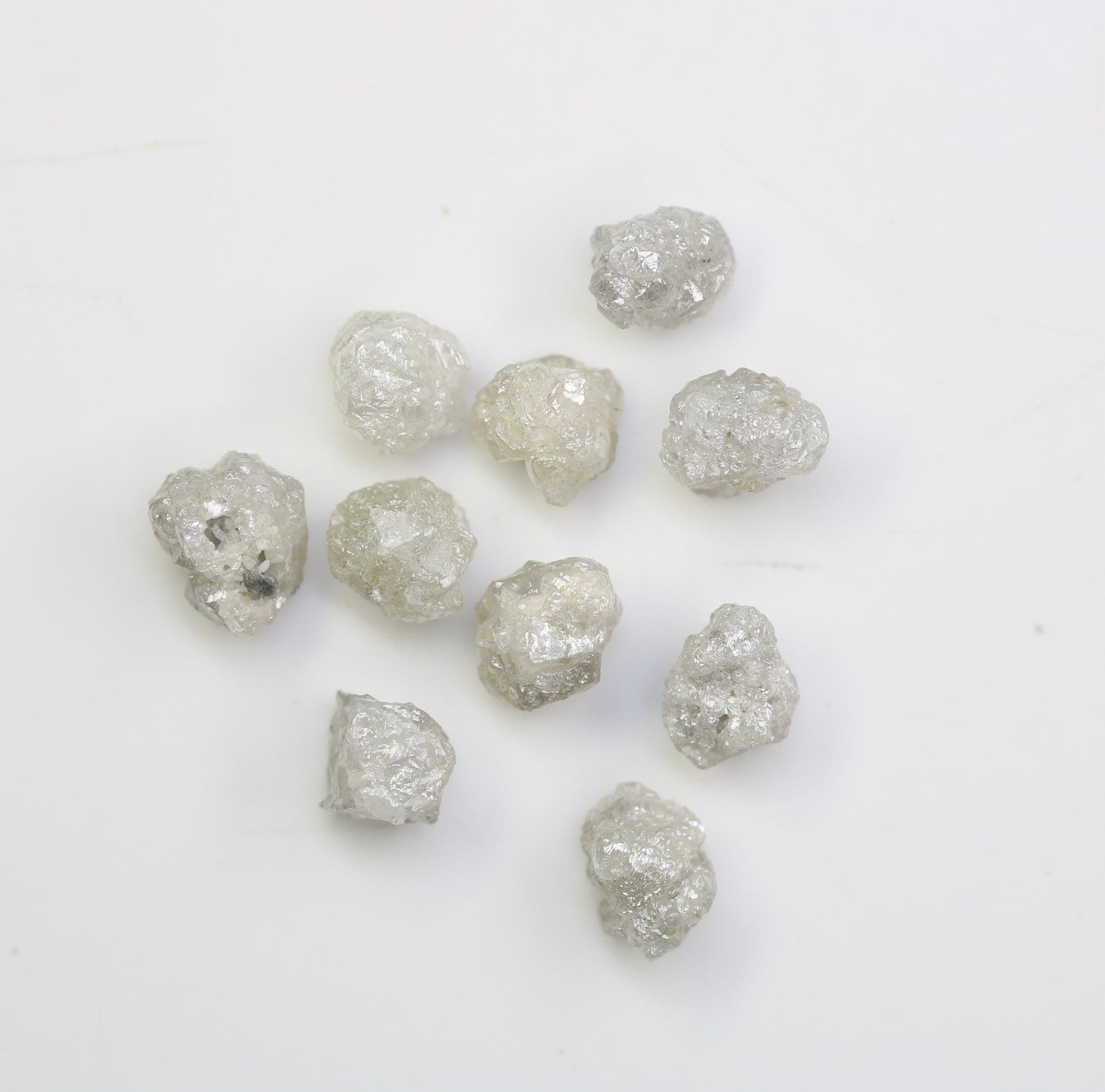 5.59 CT Grey Rough Uncut Raw Diamond For Engagement Ring - JayKrishna Diamond