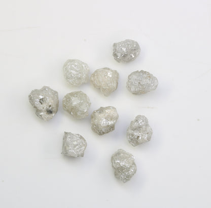 5.59 CT Grey Rough Uncut Raw Diamond For Engagement Ring - JayKrishna Diamond