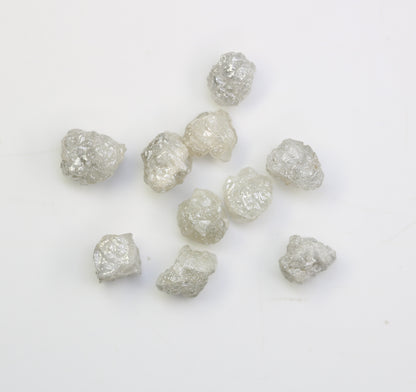 5.59 CT Grey Rough Uncut Raw Diamond For Engagement Ring - JayKrishna Diamond
