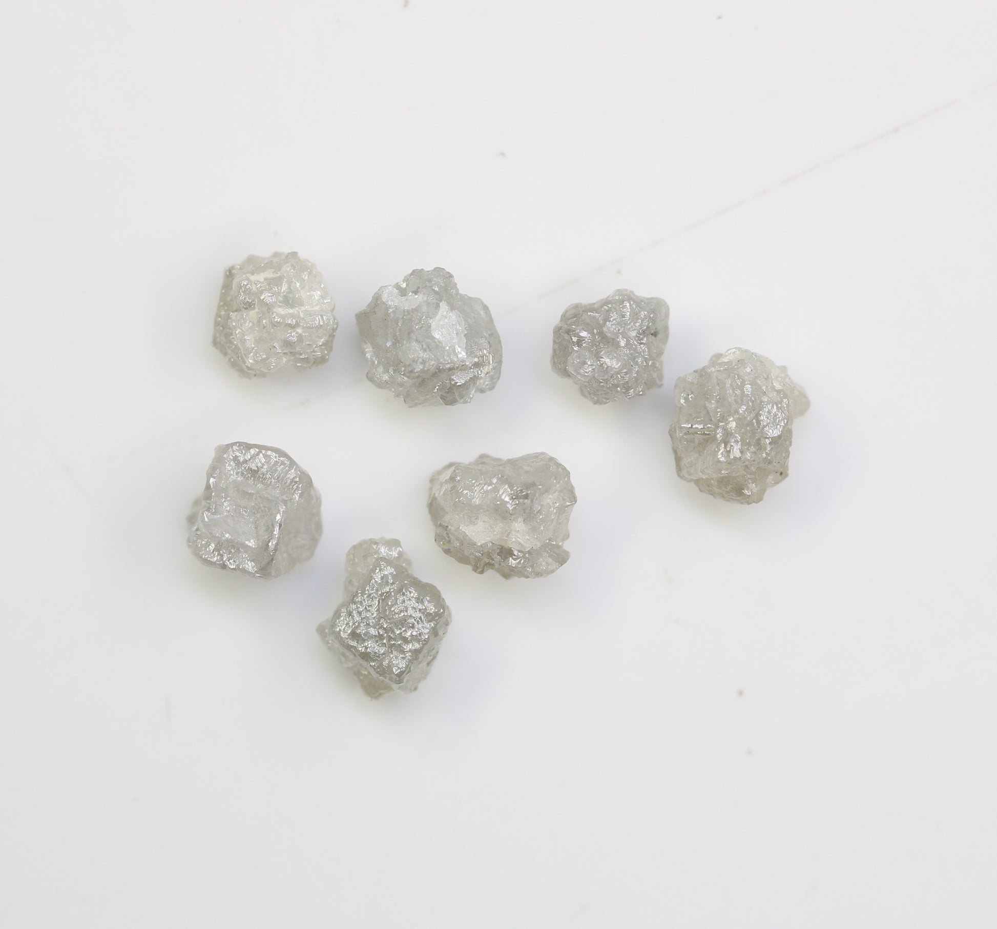 3.55 CT Rough Grey Uncut Raw Diamond For Engagement Ring - JayKrishna Diamond