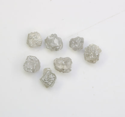 3.55 CT Rough Grey Uncut Raw Diamond For Engagement Ring - JayKrishna Diamond