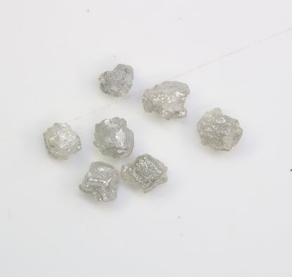 3.55 CT Rough Grey Uncut Raw Diamond For Engagement Ring - JayKrishna Diamond