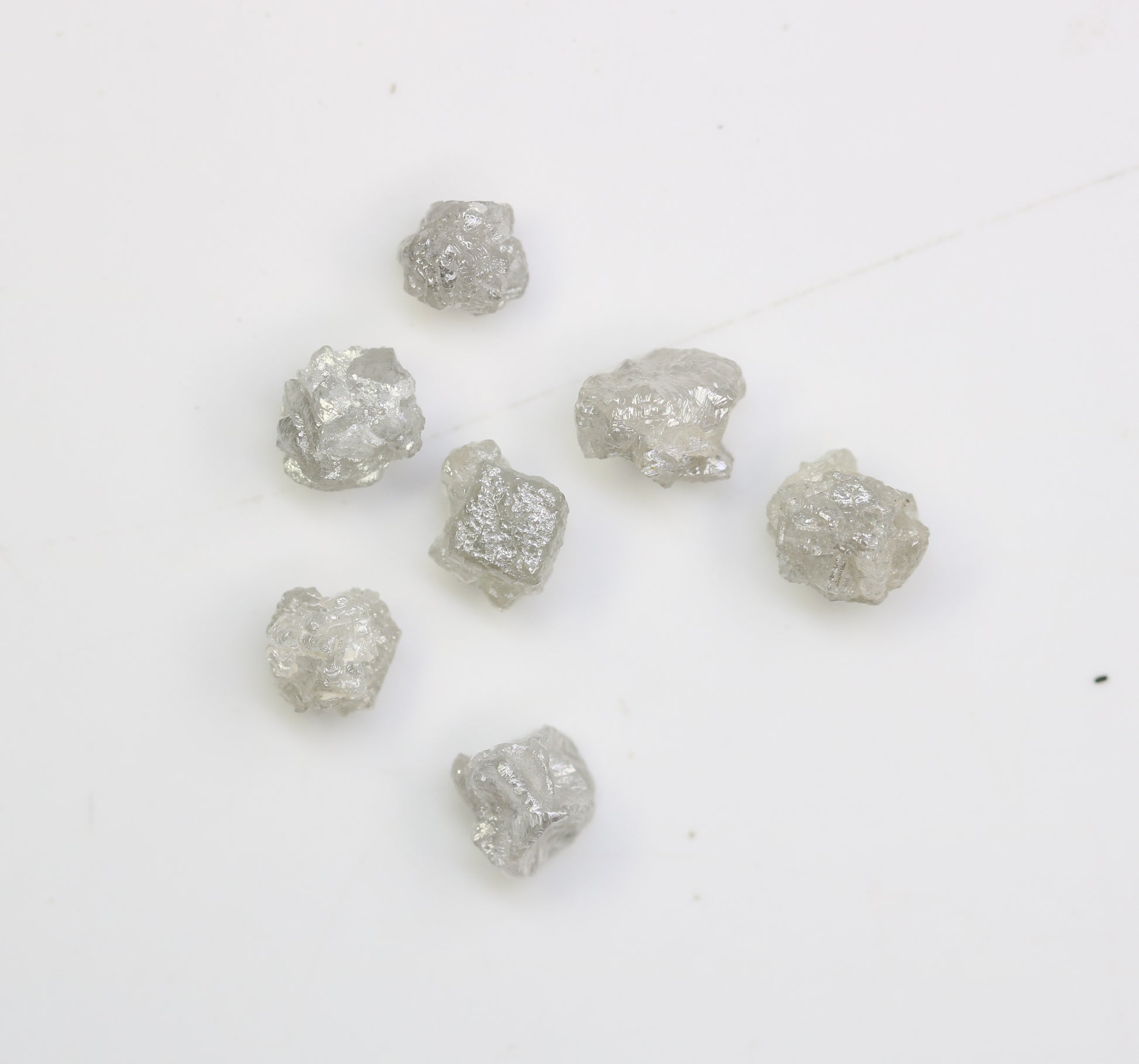 3.55 CT Rough Grey Uncut Raw Diamond For Engagement Ring - JayKrishna Diamond