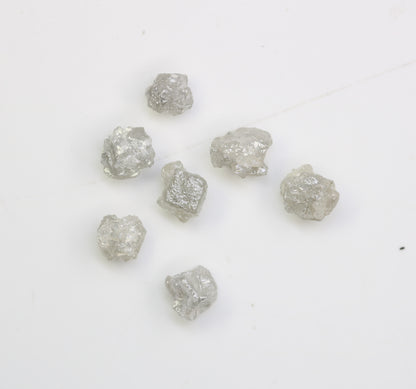 3.55 CT Rough Grey Uncut Raw Diamond For Engagement Ring - JayKrishna Diamond