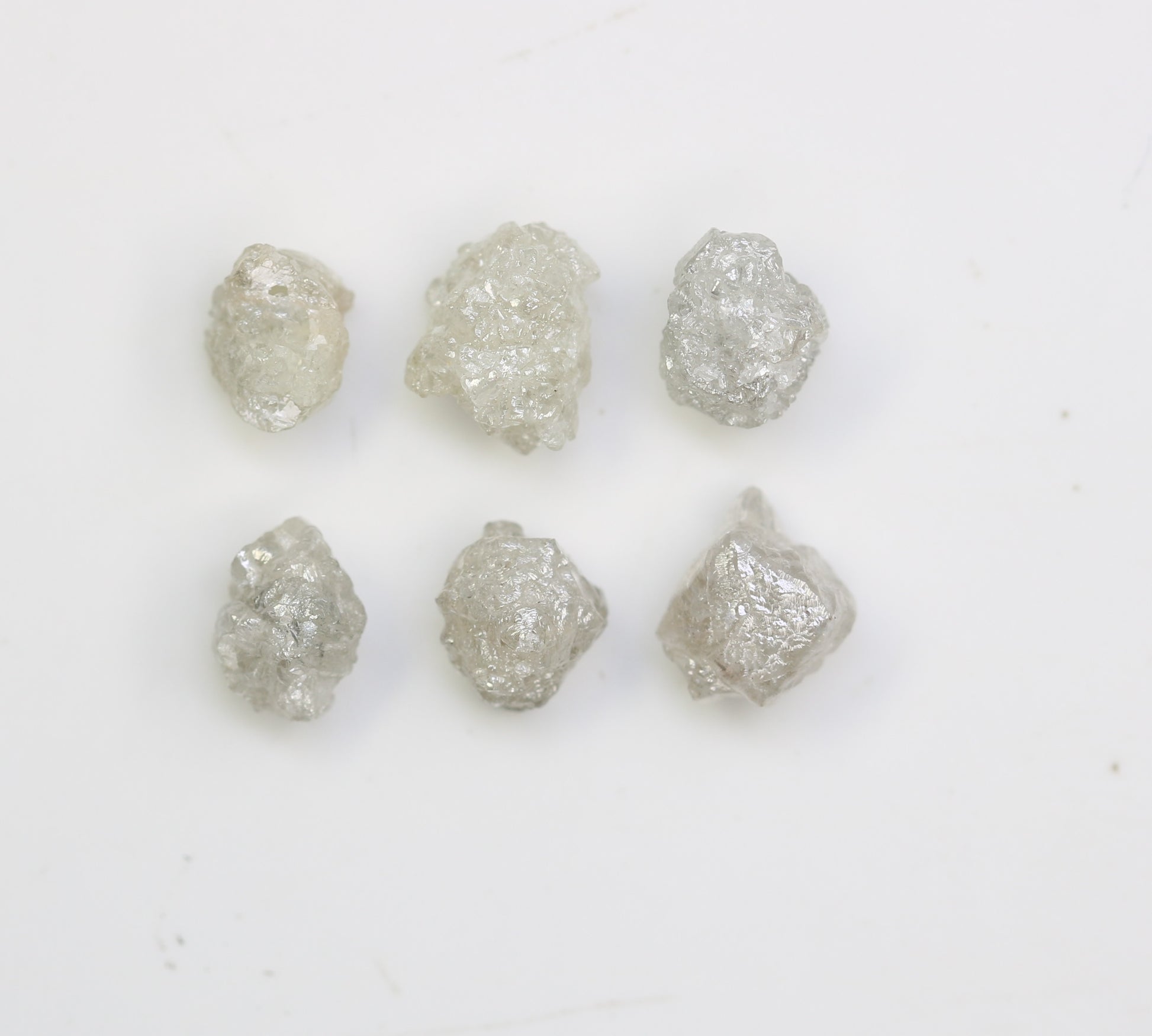 3.44 CT Rough Grey Uncut Raw Diamond For Engagement Ring - JayKrishna Diamond