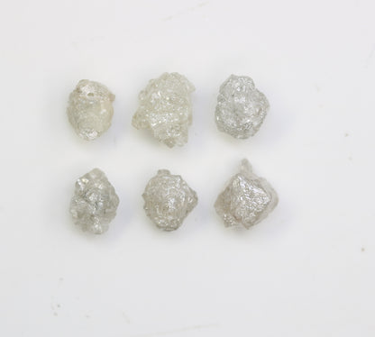 3.44 CT Rough Grey Uncut Raw Diamond For Engagement Ring - JayKrishna Diamond