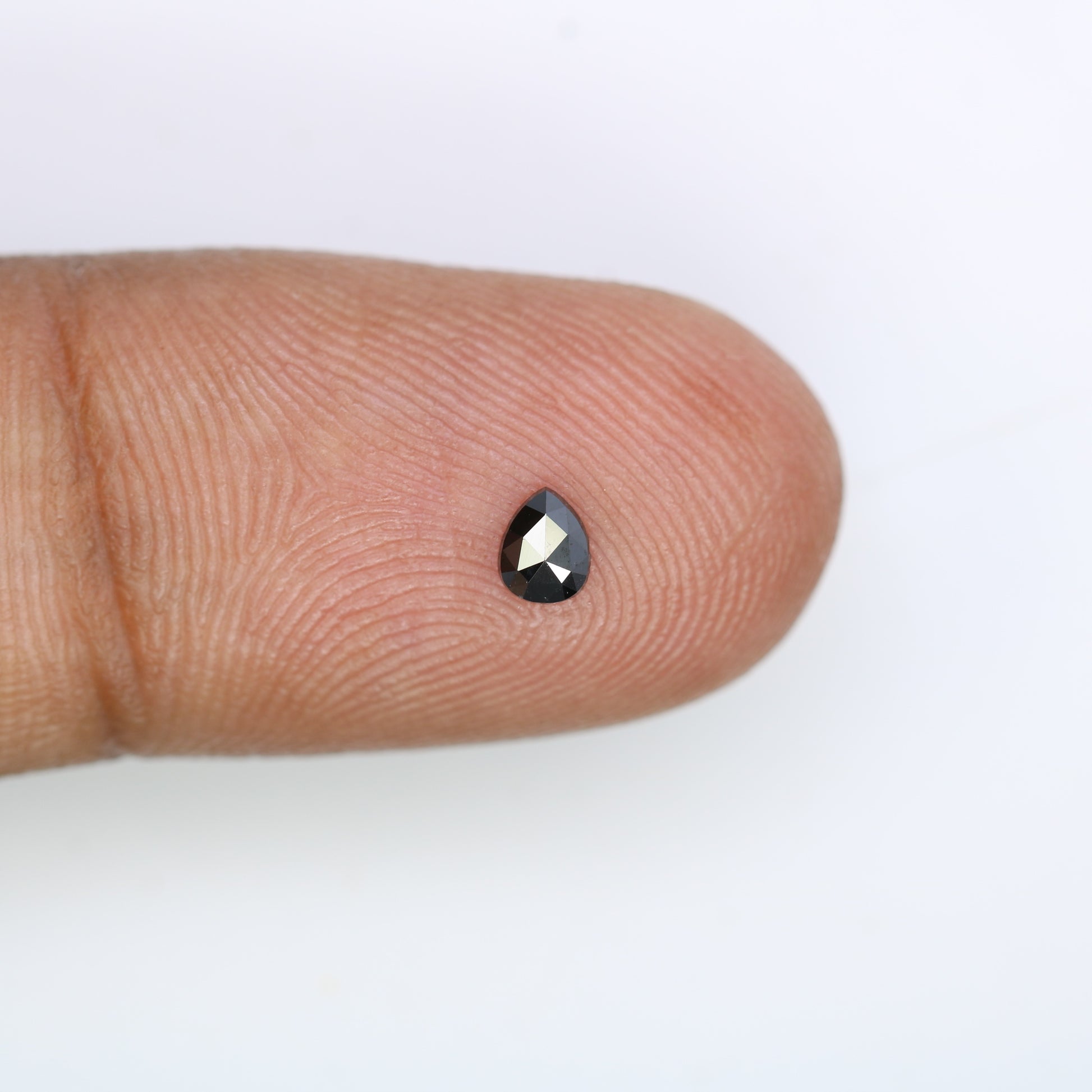 Black Pear Shape Loose Diamond For Ring| Neckless| any jewellry - JayKrishna Diamond
