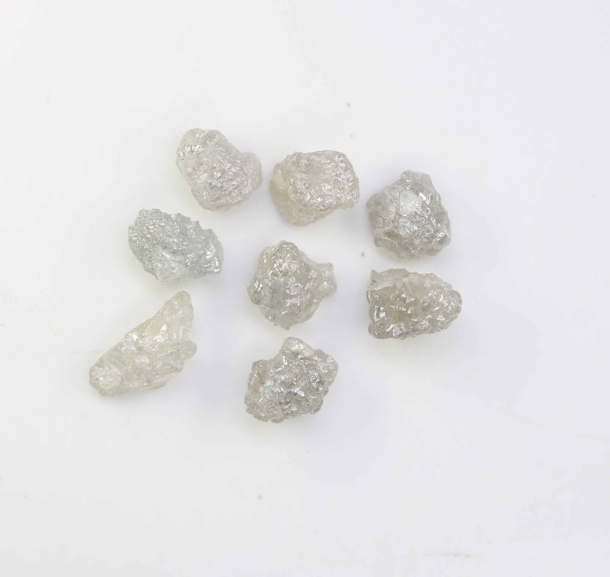 6.22 CT Raw Rough Grey Uncut Diamond For Engagement Ring - JayKrishna Diamond