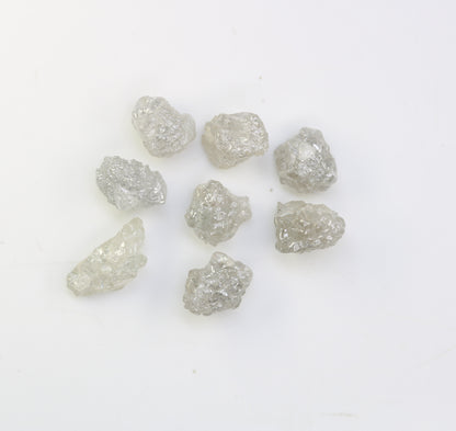 6.22 CT Raw Rough Grey Uncut Diamond For Engagement Ring - JayKrishna Diamond