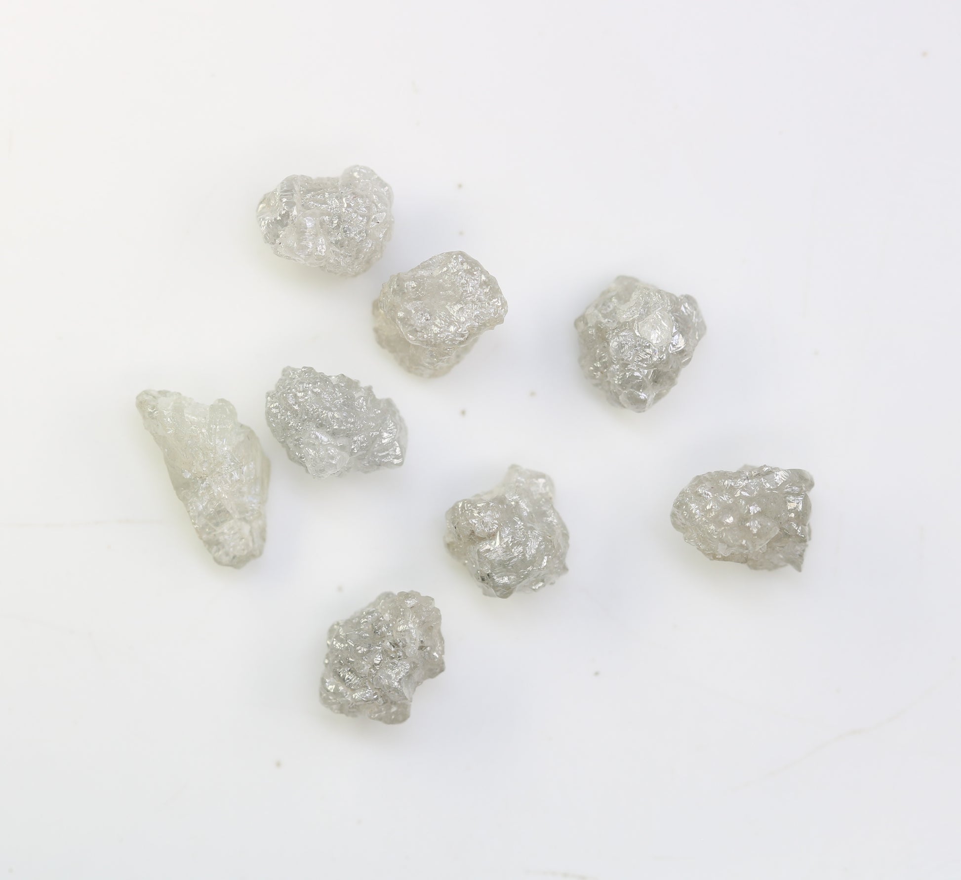 6.22 CT Raw Rough Grey Uncut Diamond For Engagement Ring - JayKrishna Diamond