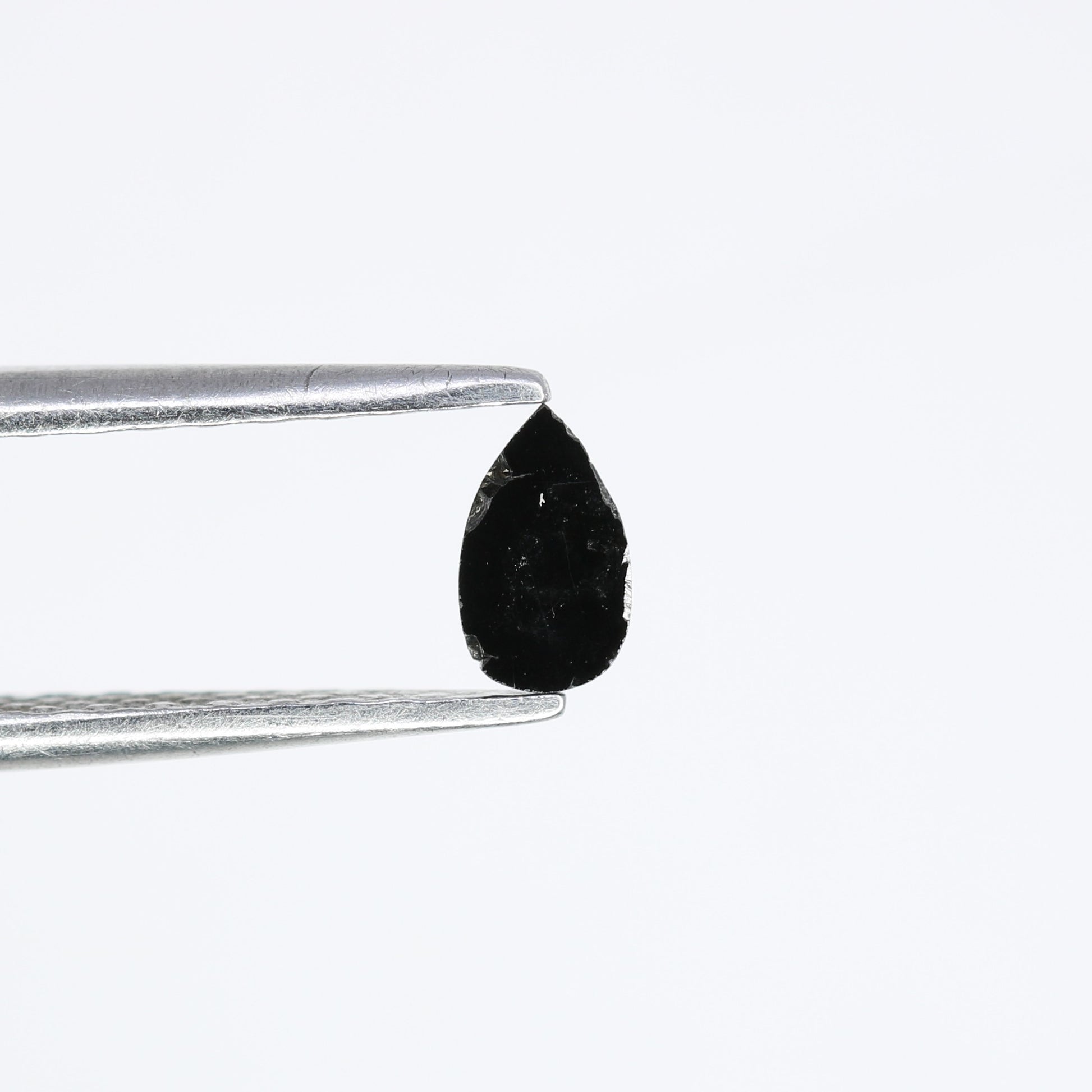 0.18 CT Pear Shape Black Salt and Pepper Loose Diamond - Ideal for Engagement Rings, Necklaces, Earrings, and Custom Jewelry - JayKrishna Diamond