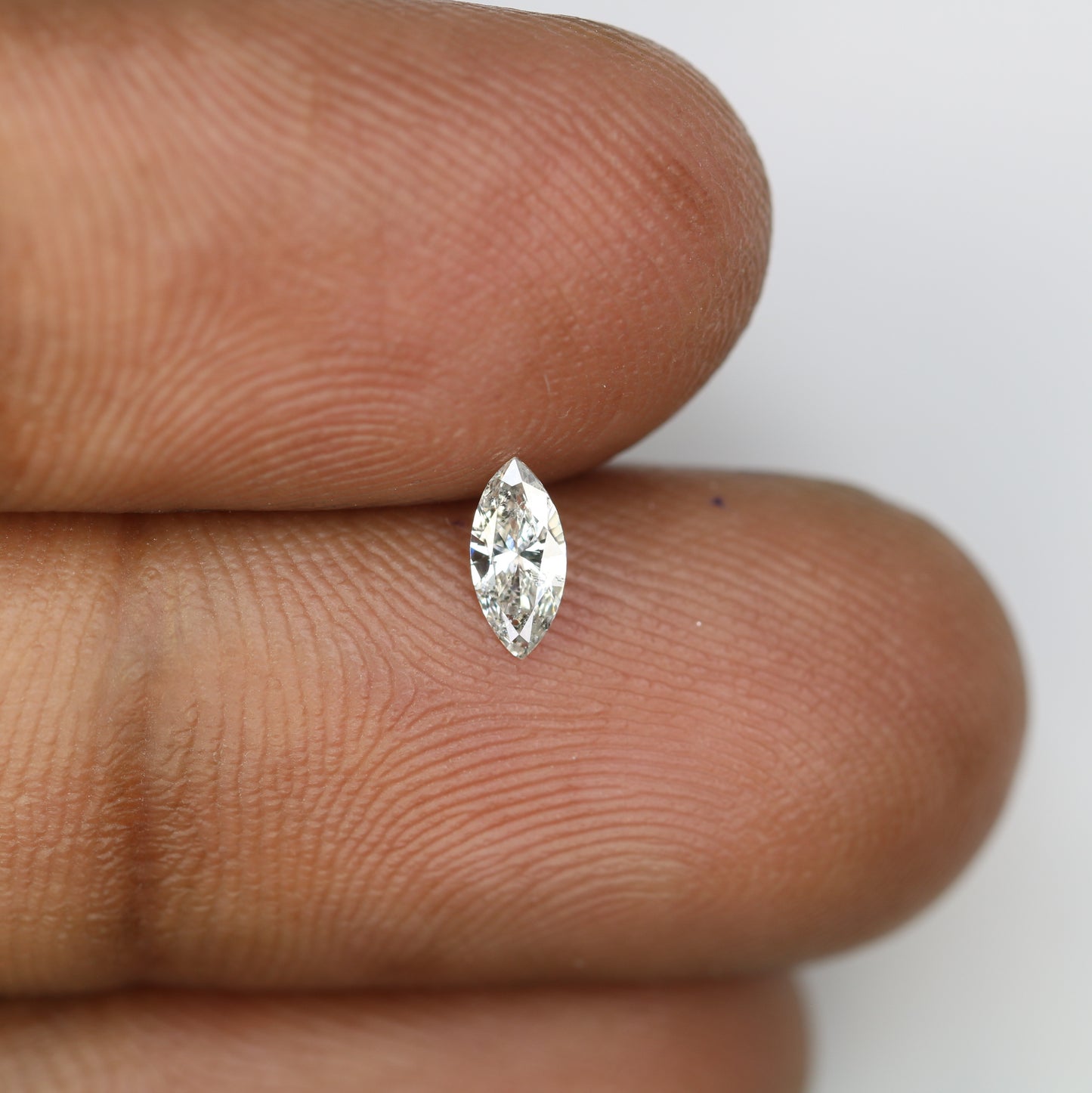 0.19 CT Marquise Shape Salt and Pepper Natural Diamond - Perfect for Engagement Rings, Necklaces, Promise Rings, Earrings, and Anniversary Gifts - JayKrishna Diamond