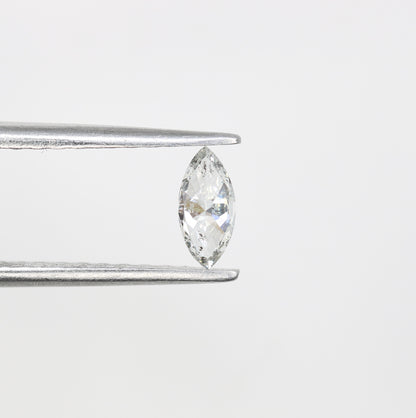 0.19 CT Marquise Shape Salt and Pepper Natural Diamond - Perfect for Engagement Rings, Necklaces, Promise Rings, Earrings, and Anniversary Gifts - JayKrishna Diamond