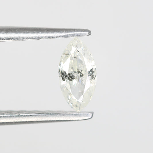 0.22 CT White Marquise Shape Loose Diamond – Perfect for Engagement Rings - JayKrishna Diamond