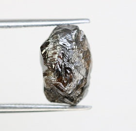 4.07 CT Dark Brown Rough Raw Irregular Cut Diamond For Engagement Ring - JayKrishna Diamond