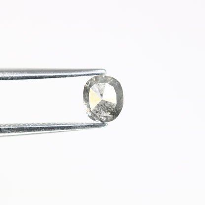 0.54 CT 5.10 MM Oval Shape Salt and Pepper Diamond For Wedding Ring - JayKrishna Diamond