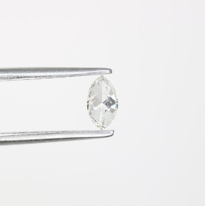 0.17 CT Marquise Shape White Salt and Pepper Loose Diamond - Perfect for Engagement Rings, Necklaces, Earrings, and Custom Jewelry - JayKrishna Diamond