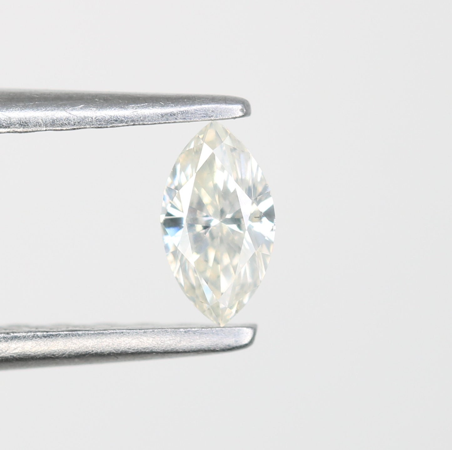 0.18 CT Natural Marquise Cut White Salt and Pepper Loose Diamond - Ideal for Engagement Rings, Necklaces, Earrings, and Custom Jewelry - JayKrishna Diamond