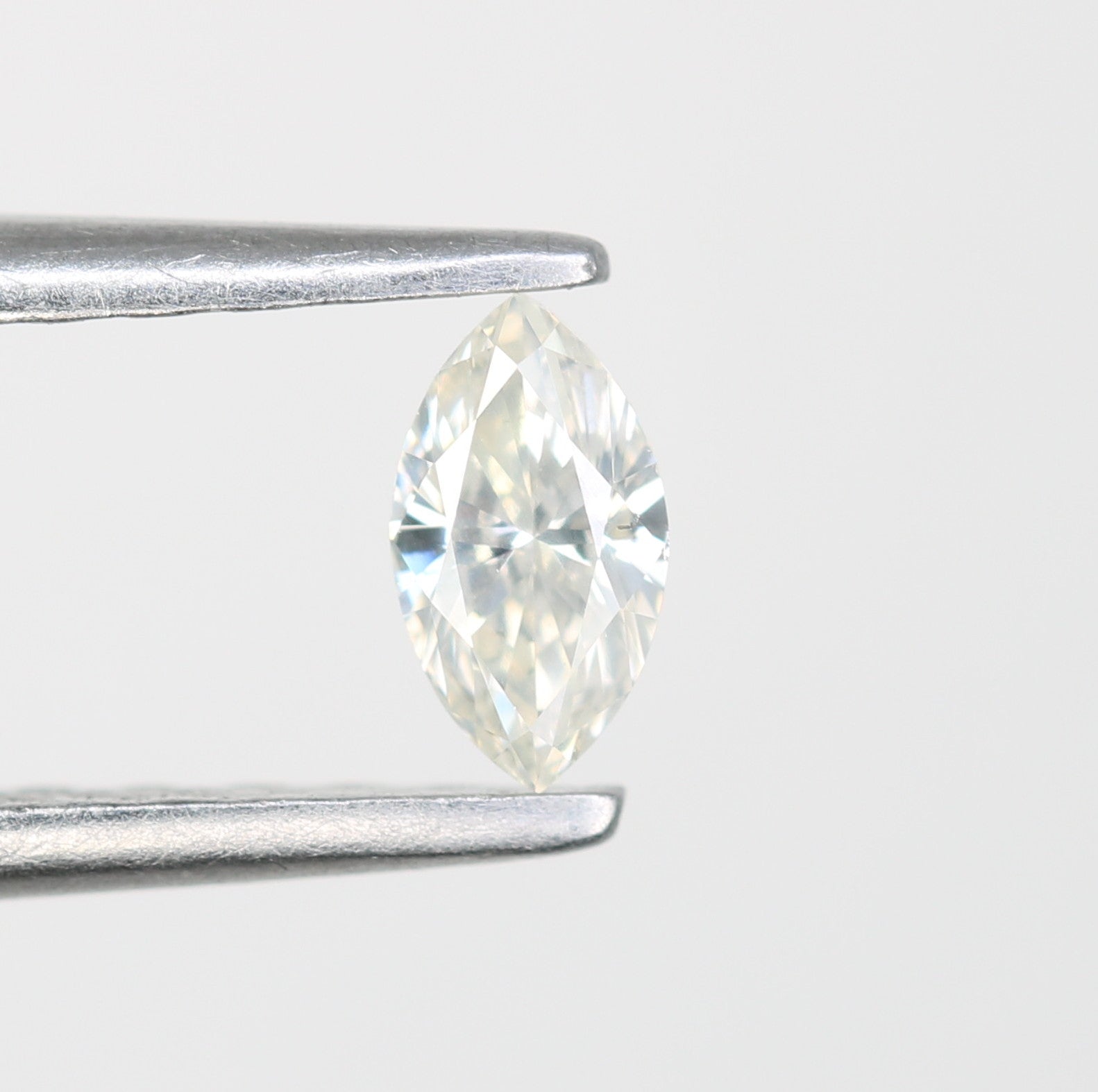 0.18 CT Natural Marquise Cut White Salt and Pepper Loose Diamond - Ideal for Engagement Rings, Necklaces, Earrings, and Custom Jewelry - JayKrishna Diamond