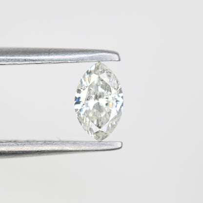 0.15 CT Salt and Pepper Marquise Shape Natural Diamond – Perfect for Engagement Rings and Custom Jewelry - JayKrishna Diamond