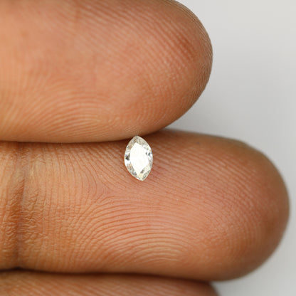 0.15 CT Salt and Pepper Marquise Shape Natural Diamond – Perfect for Engagement Rings and Custom Jewelry - JayKrishna Diamond