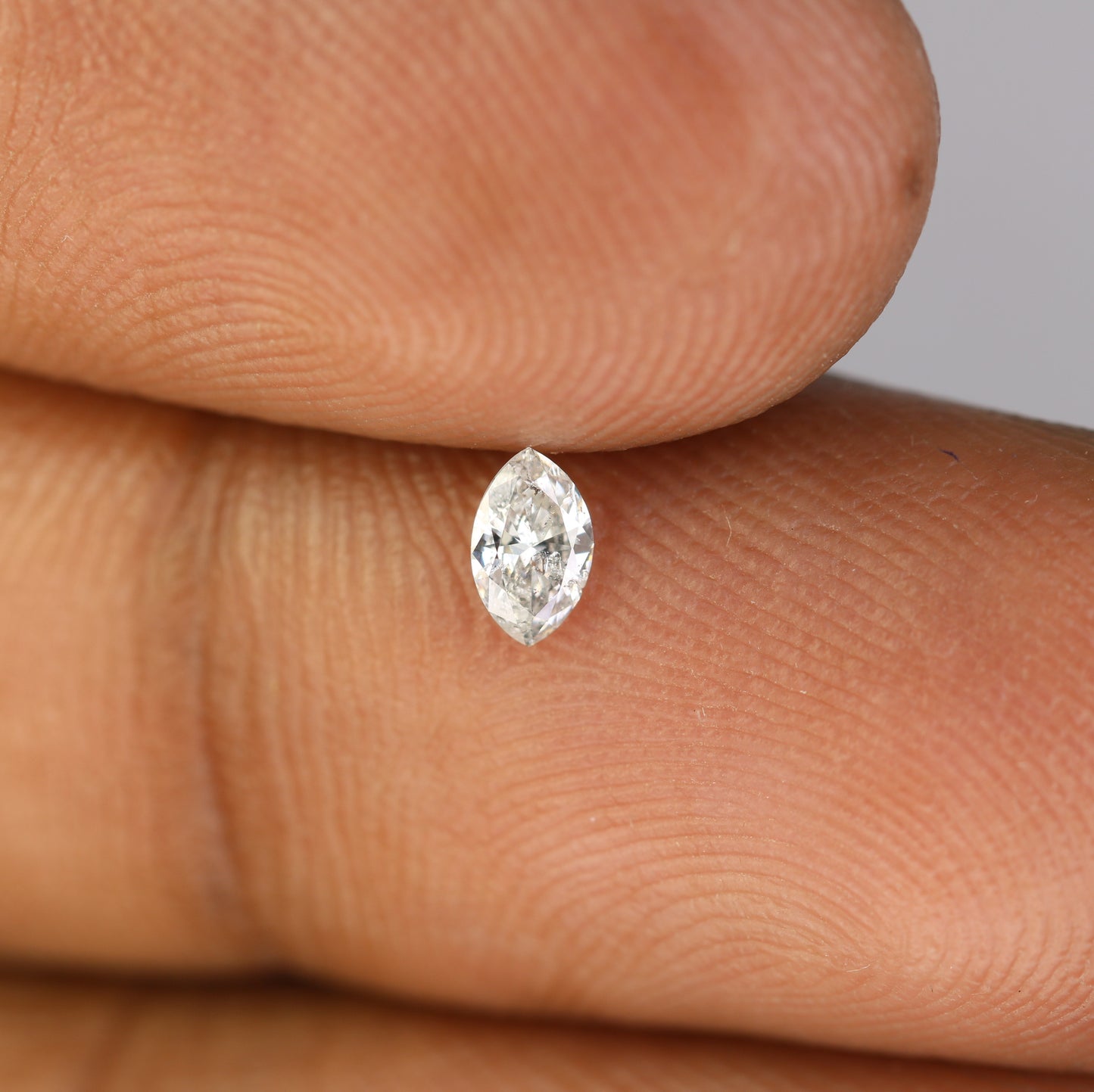 0.15 CT Salt and Pepper Marquise Shape Natural Diamond – Perfect for Engagement Rings and Custom Jewelry - JayKrishna Diamond