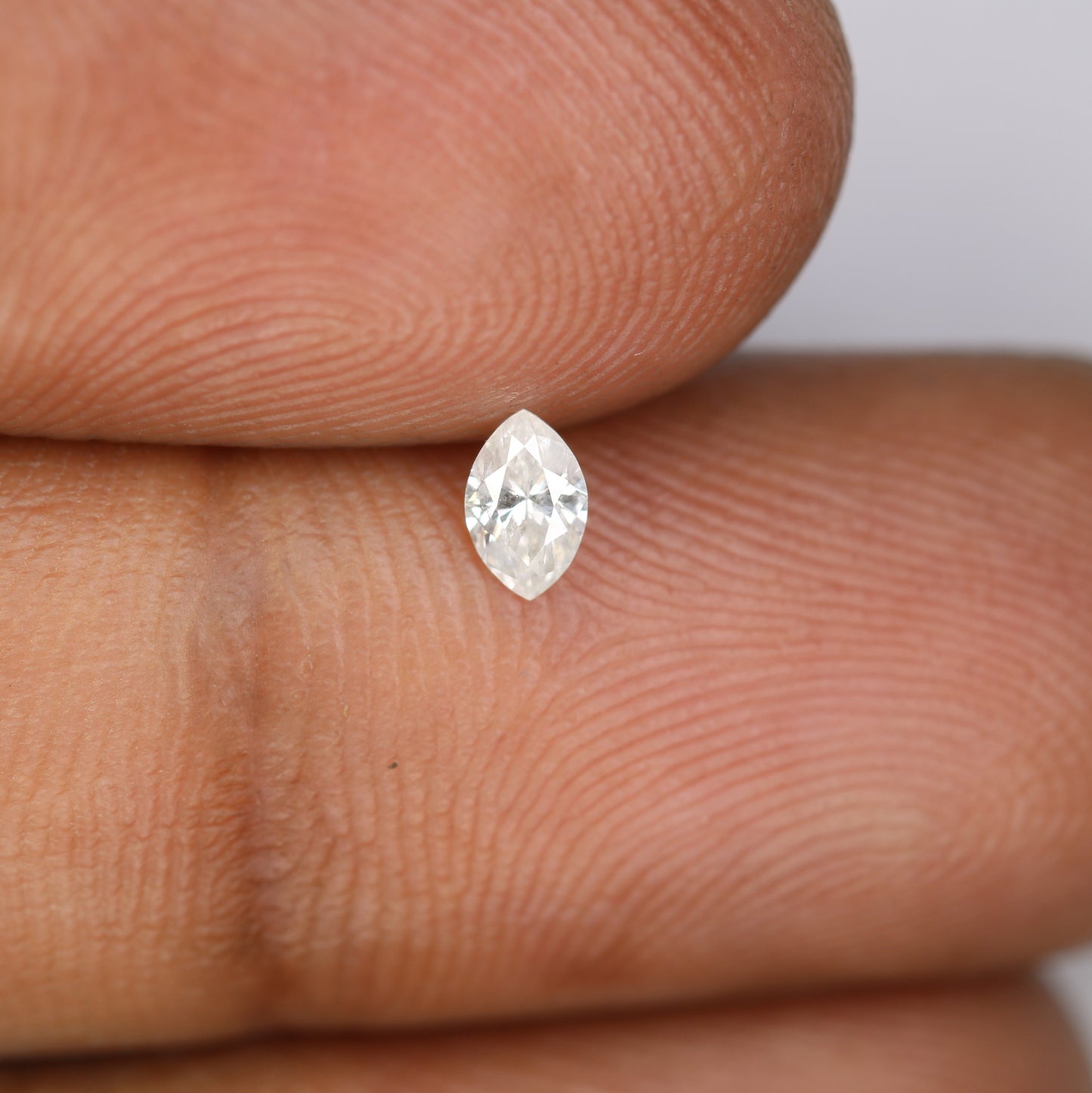 0.19 CT Marquise Shape Salt and Pepper Natural Diamond - Ideal for Engagement Rings, Necklaces, Promise Rings, Earrings, and Anniversary Gifts - JayKrishna Diamond