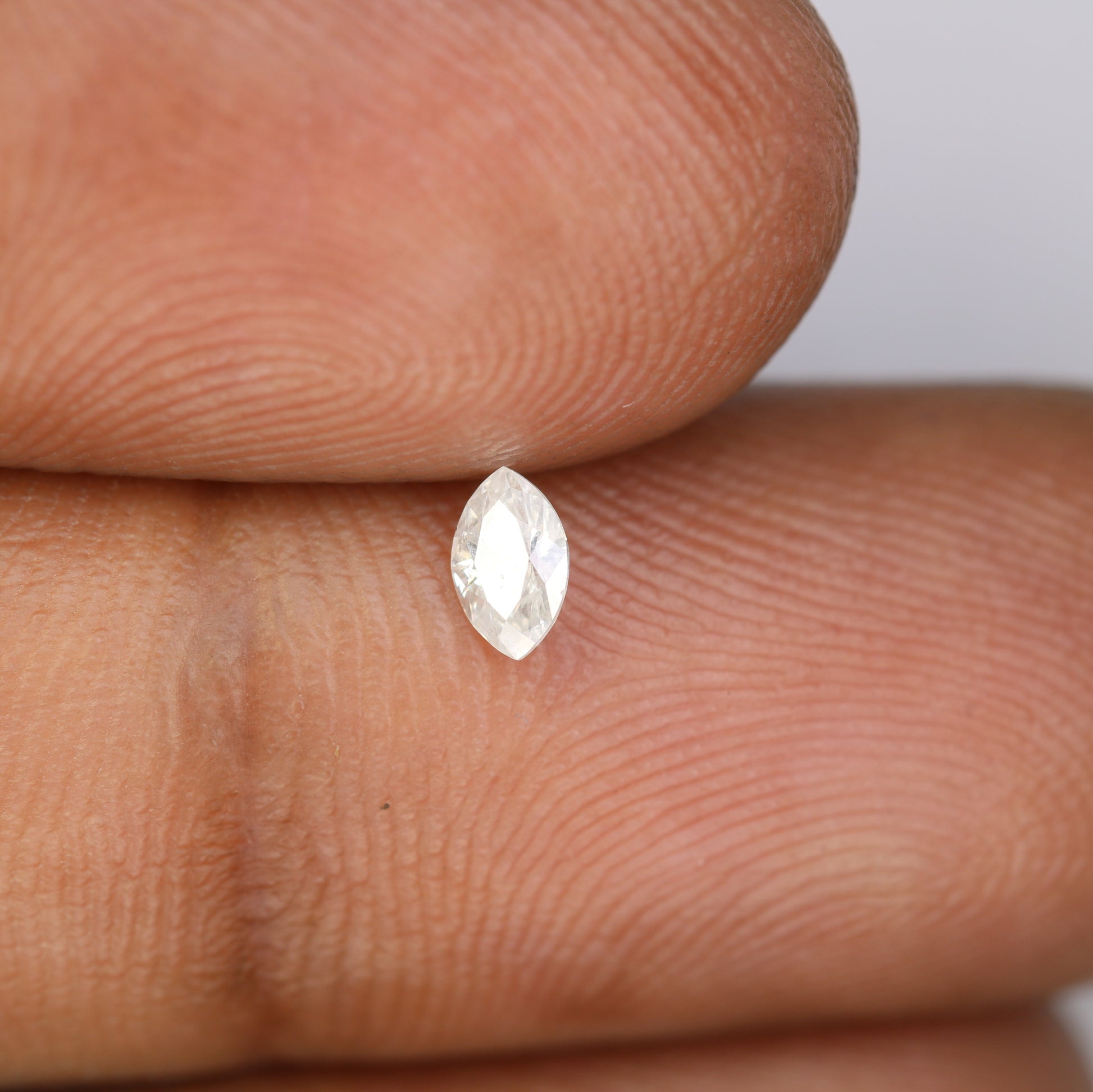 0.19 CT Marquise Shape Salt and Pepper Natural Diamond - Ideal for Engagement Rings, Necklaces, Promise Rings, Earrings, and Anniversary Gifts - JayKrishna Diamond