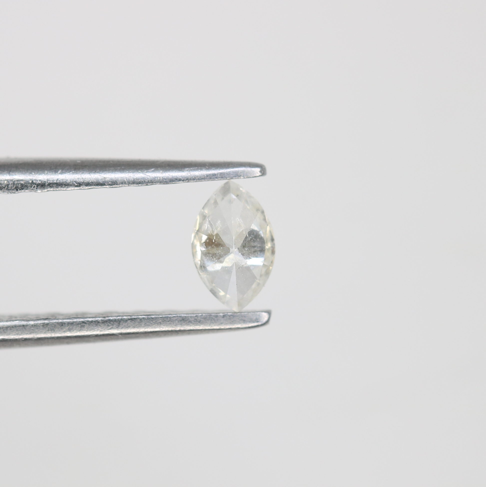 0.19 CT Marquise Shape Salt and Pepper Natural Diamond - Ideal for Engagement Rings, Necklaces, Promise Rings, Earrings, and Anniversary Gifts - JayKrishna Diamond