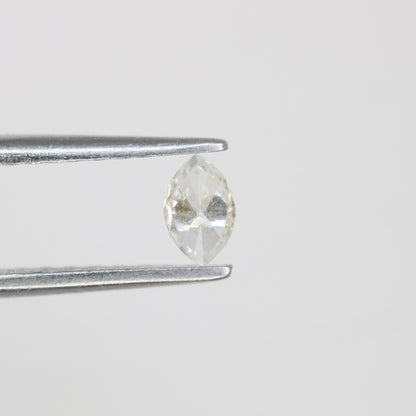 0.19 CT Marquise Shape Salt and Pepper Natural Diamond - Ideal for Engagement Rings, Necklaces, Promise Rings, Earrings, and Anniversary Gifts - JayKrishna Diamond